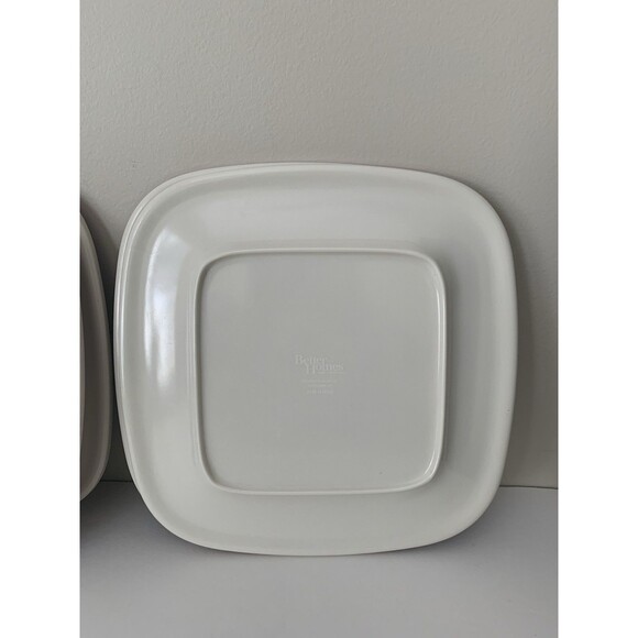 Better Homes and Gardens 4 Melamine Salad Desert Plates Square 8.25” - Picture 11 of 12